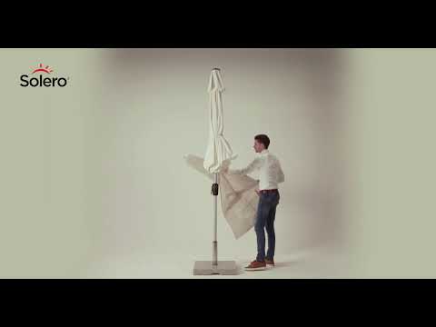 How to install the Solero® Teatro Pro parasol