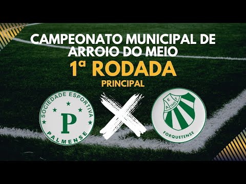 Campeonato Municipal 2025 - Cat. Titulares - Palmense X Forquetense