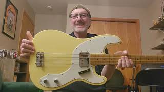 Video thumbnail for Fender Vintera II Telecaster Bass! by Joe Iaquinto