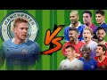 Kevin De Bruyne vs Legends💪(Zidane-Pogba-Xavi-Kross-Busquets-Bruno Fernandes)