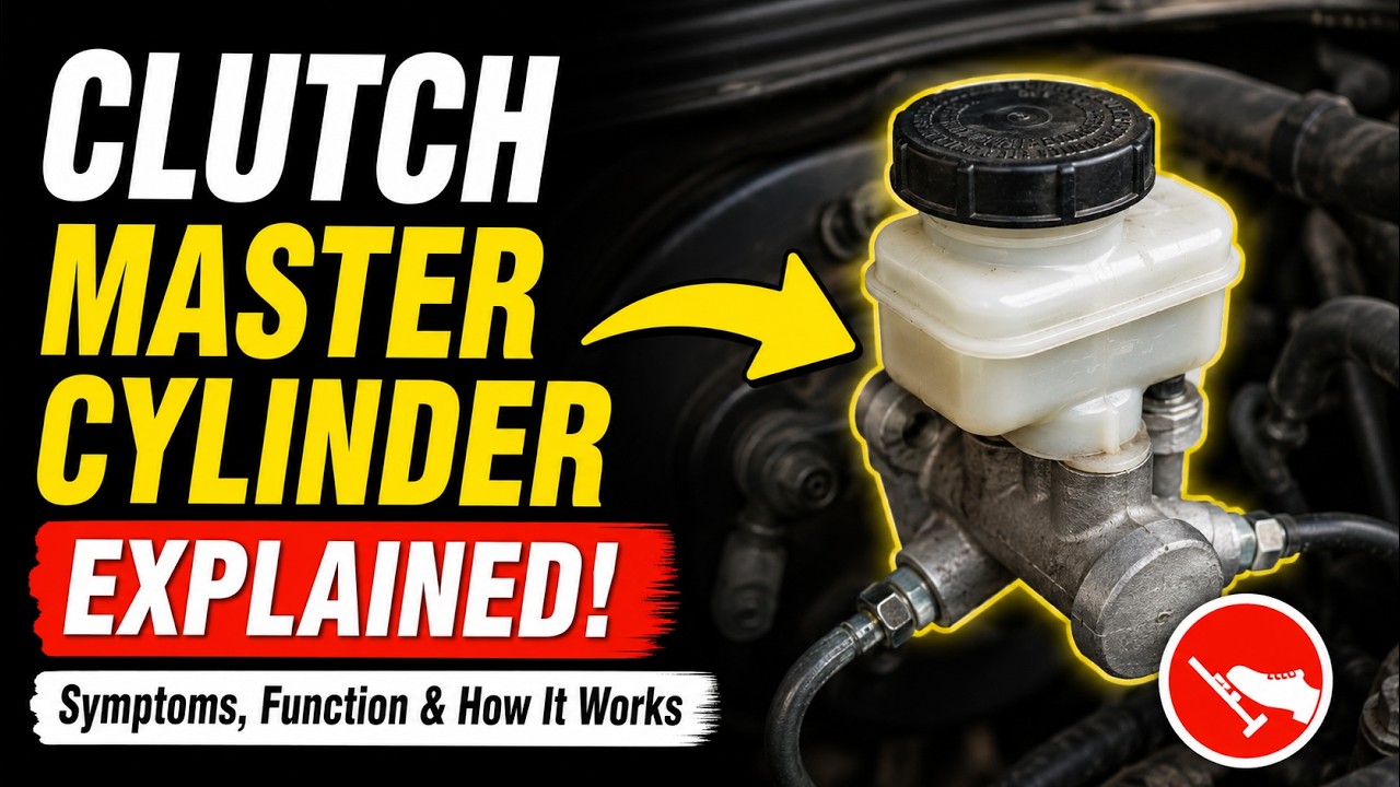 Clutch Master Cylinder Explained |  & Symptoms, Function, How It Works