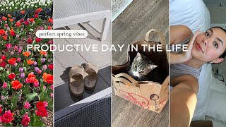 productive day in the life (perfect spring day)