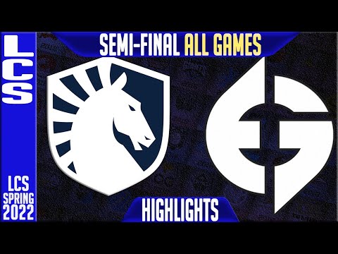 TL vs EG Highlights ALL GAMES | Semi-Final LCS Playoffs Spring 2022 | Team Liquid vs Evil Geniuses