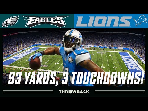 Megatron FEASTS on Thanksgiving! (Eagles vs. Lions 2015, Week 12)