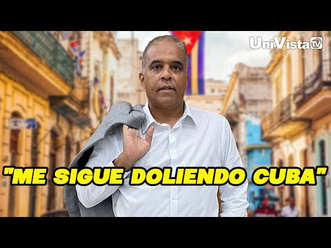 "Cuba me sigue doliendo", reconoce Omar Franco a un año de su llegada a Miami I UniVista TV