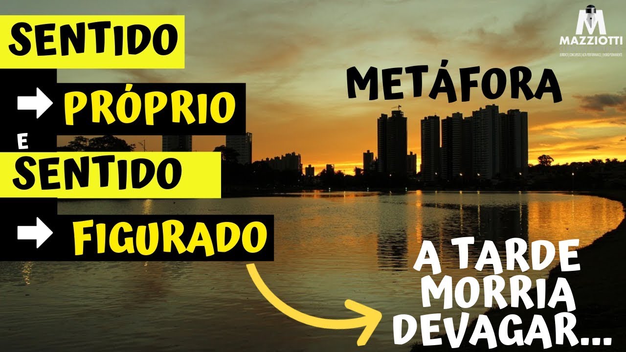 #VUNESP 05 - SENTIDO PRÓPRIO E FIGURADO DAS PALAVRAS