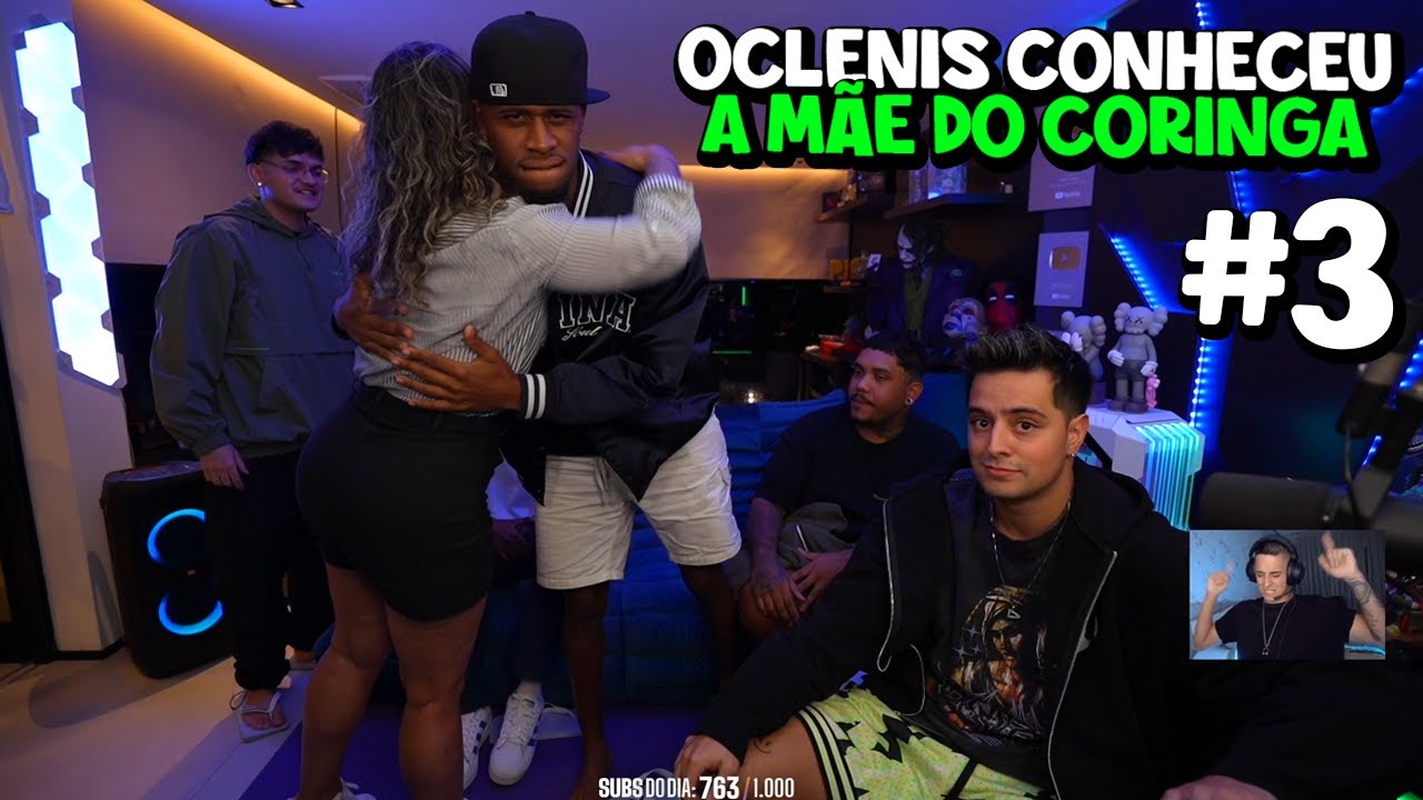 OCLENIS CONHECEU A MÃE DO CORINGA E BATALHA DE DANÇA! EP 3