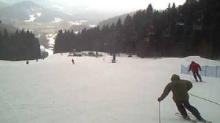 preview picture of video 'Ski areál Ještěd - Pláně (CZ) - 10.3.2009'