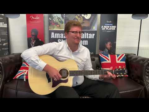 Taylor 214ce-K DLX Grand Auditorium | Serial No. 2204082147 - Rimmers Music Demonstration