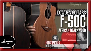 Video thumbnail for Lowden F50C with Bevel and Master Grade Sinker Redwood over African Blackwood | 4K by Heartbreaker Guitars