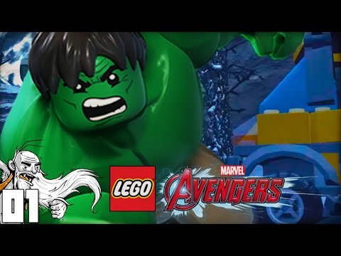"LEGO HULK SMASH!!!" LEGO Marvel Avengers Part 1 - 1080p HD PC Gameplay Walkthrough