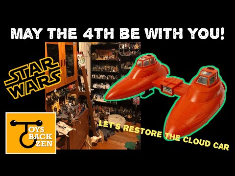 How to Fix Canopy - Twin Pod Cloud Car - Kenner Star Wars Restoration