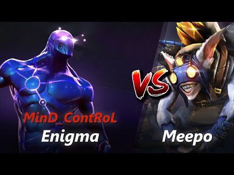 MinD_ContRoL offlane Enigma vs Meepo/Oracle | First 10 minutes