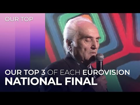 OUR TOP 3 of each NATIONAL FINAL | Eurovision 2024