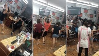 2 arrested after Brooklyn nail salon brawl, police looking for 3rd suspect