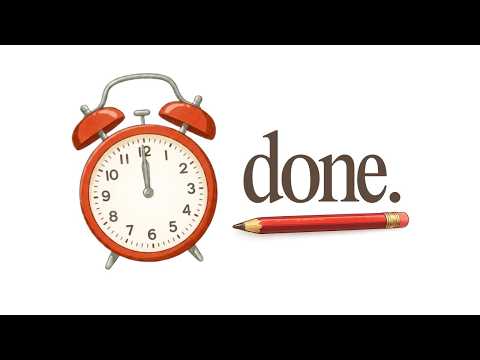 1 hour. that's all you need.