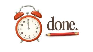 1 hour. that's all you need.
