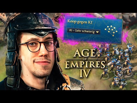 Mongolen-Schwänno gegen SEHR SCHWERE KI | Age of Empires 4