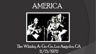 【TLRMC045】 AMERICA  11/15/1972