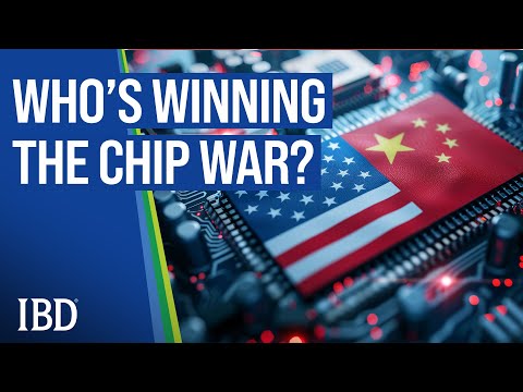 與中國的芯片戰爭正在升溫。誰是贏家？| IBD 的增長故事 (The Chip War With China Is Heating Up. Who’s Winning? | Growth Stories With IBD)