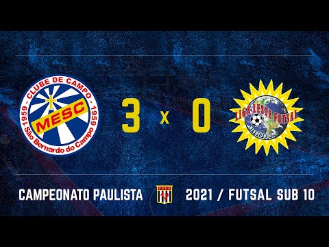 MESC/SBC 3 x 0 Liga Leste  - Quartas de final - Campeonato Paulista FPFS 2021 sub10 - 05/12/2021