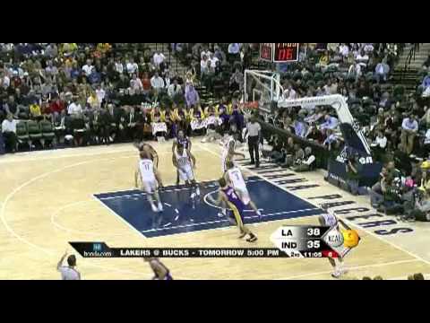 11 20 2007   Lakers vs  Pacers   Jordan Farmar Highlights 60 FPS