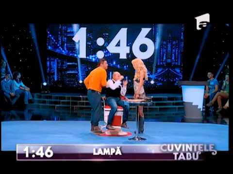 Echipa 1, proba "Cuvintele tabu"