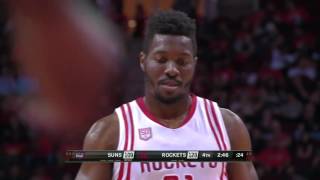 Chinanu Onuaku shots Free Throw like Rick Barry | Suns vs Rockets | December 26