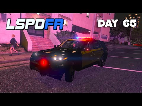 GTA V: LSPDFR Day 65. - Drunk Off Duty Cop.