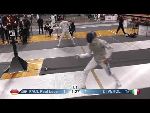 2022 352 T32 13 M F Individual NoviSad SRB ZCH 7 DI VEROLI ITA vs FAUL GER