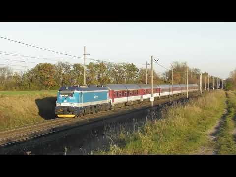 ČD 380.002  ▪︎  EC 279 Metropolitan  ▪︎  Pardubice-Opočínek  ▪︎  9.11.2024