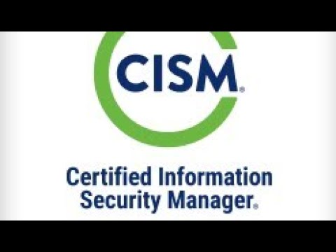 1 C I S M Introduction ISACA CISM FULL COURSE DOMAIN 1 INFORMATION SECURITY GOVERNANCE