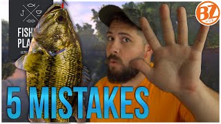 5 COMMON MISTAKES you may be making in Fishing Planet!