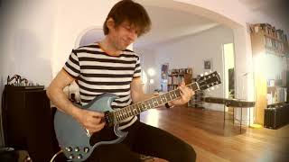 Video thumbnail for Electronic Orange "Pig Hoof" Fuzz -  2019 Gibson SG Special 2019 Model, pelham blue by GregsGuitars
