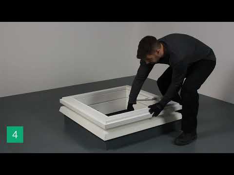 SIG Design & Technology Rooflights - TB188 Access Hatch Dome on builder’s upstand