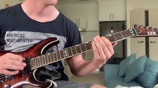 All That Remains  Fiat Empire Guitar Cover w/solo
