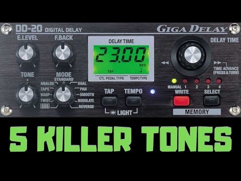 5 Killer Tones - BOSS DD20