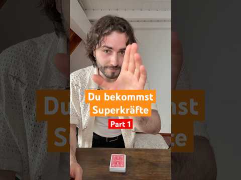 Part 1 | You get superpowers 🤯 (Tutorial) Learn simple card tricks ⭐️ Skill LVL 3/10