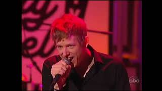 Spoon – Who Makes Your Money | Jimmy Kimmel Live! (4/15/2010)