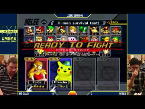 mb-smash (Sheik) vs Anther (Pikachu) - Losers Semifinal UMeMe 17