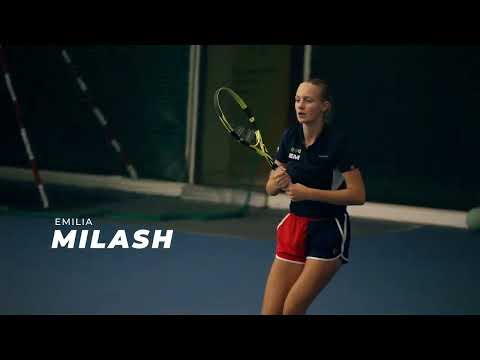 Top Junior Tennis Players | Emilia Milash | Avant Garde program