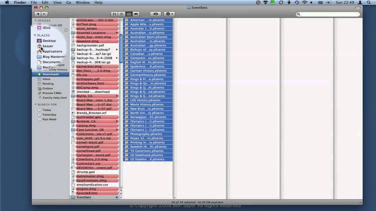 Adding Perspective Events to Timelines in Reunion for Mac