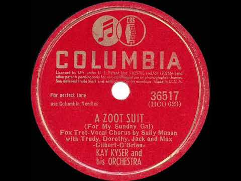A Zoot Suit (For My Sunday Gal)
