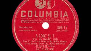 A Zoot Suit (For My Sunday Gal) Music Video