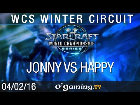 JonnyREcco vs Happy - ZvT - WCS Winter Circuit Championship - W2 Qualifier EU #2