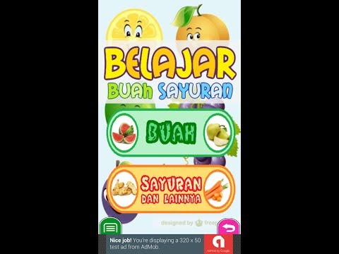 Belajar Buah Dan Sayuran Video