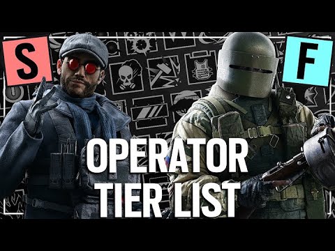 The Best Operator Tier List | Rainbow Six Siege |