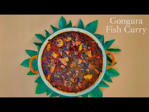 Gongura Fish Curry | Fish Curry with Roselle/Sorrel Leaves