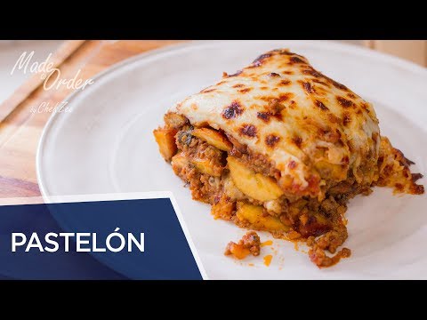 Pastelon de Platanos Maduros | Sweet Plantain Lasagna...