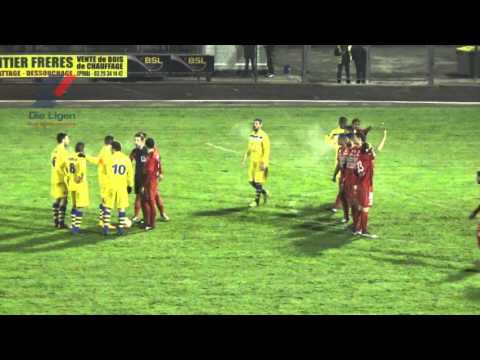 Simon GBEGNON  N°27 Milieu Relayeur   J20   05/02/2016  SAS Epinal - Luçon VF mi temps 2